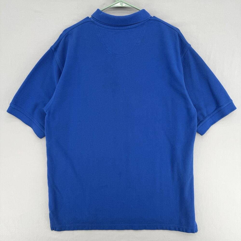 Vintage NASCAR Cafe Orlando Polo Shirt Mens Large Blue Short Sleeve Racing - Picture 3 of 8